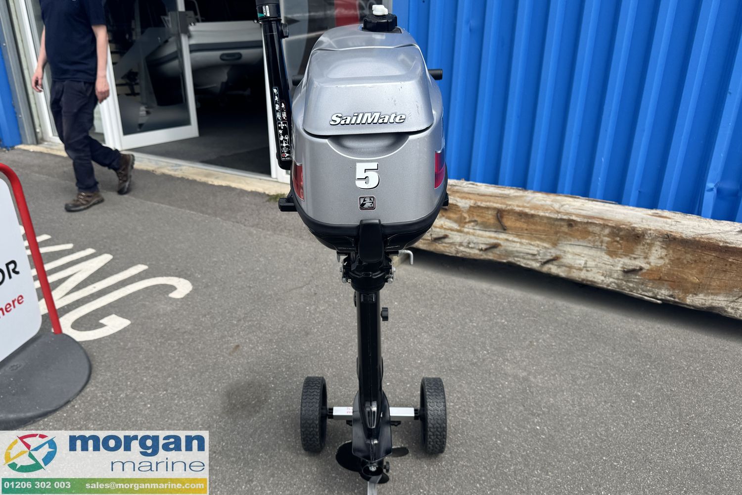 Mariner 5hp Sailmate long shaft outboard se vende