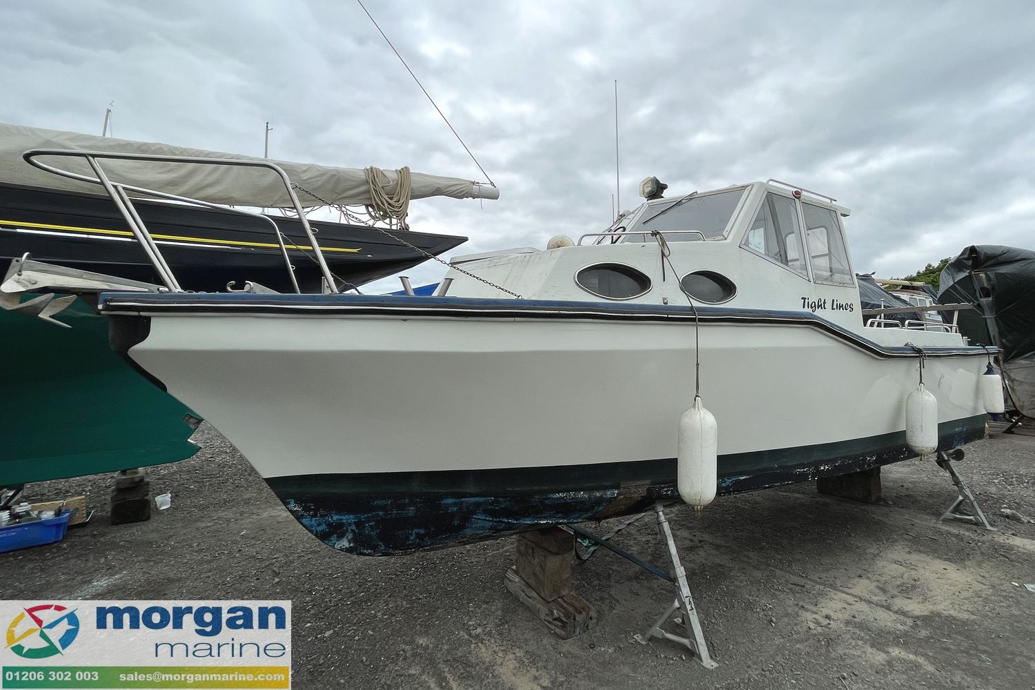 7 Metre twin diesel engine fishing boat - Project boat se vende