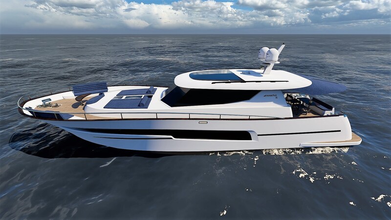 Copy of Side view Monachus Yachts Monachus 70