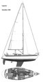 Layout Sweden 340 Sweden Yachts SWEDEN 340