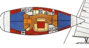 Layout Jeanneau Sun Odyssey 45.2