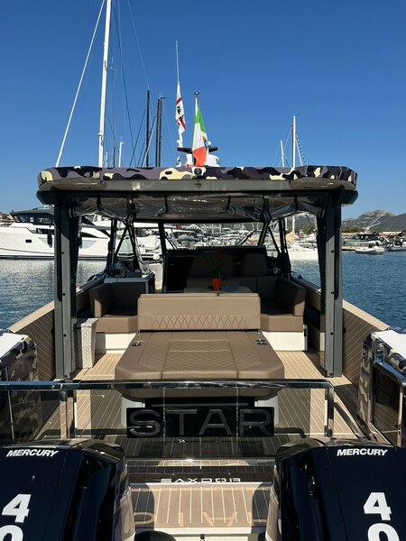 saxdor 400 gto AFT view Saxdor 400 GTO