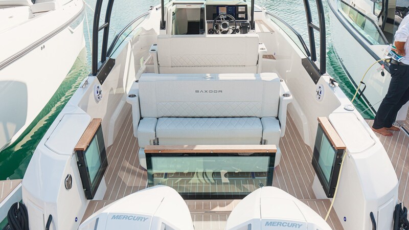 SAXDOR 270 GTO Stern Saxdor 270 GTO