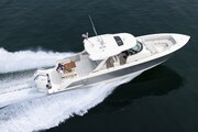 Tiara 43LS aerial view Tiara Yachts 43LS