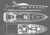 AB Follia 75 s  layout AB Yachts Follia 75