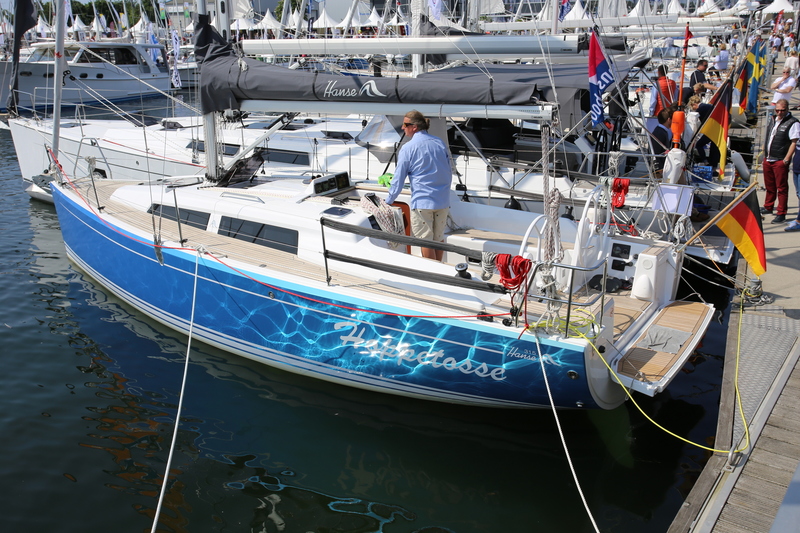 Hanse 315 Hanseboot ancora boat show 2016