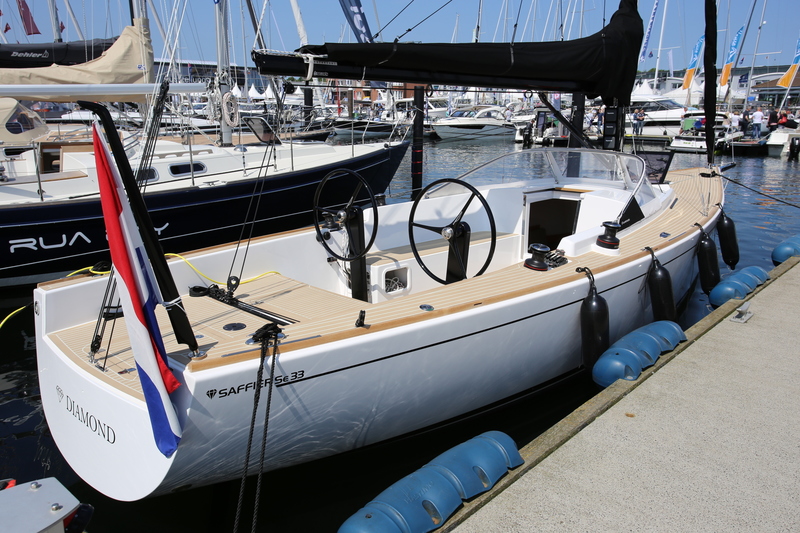 Saffier SE 33 Hanseboot ancora boat show 2016