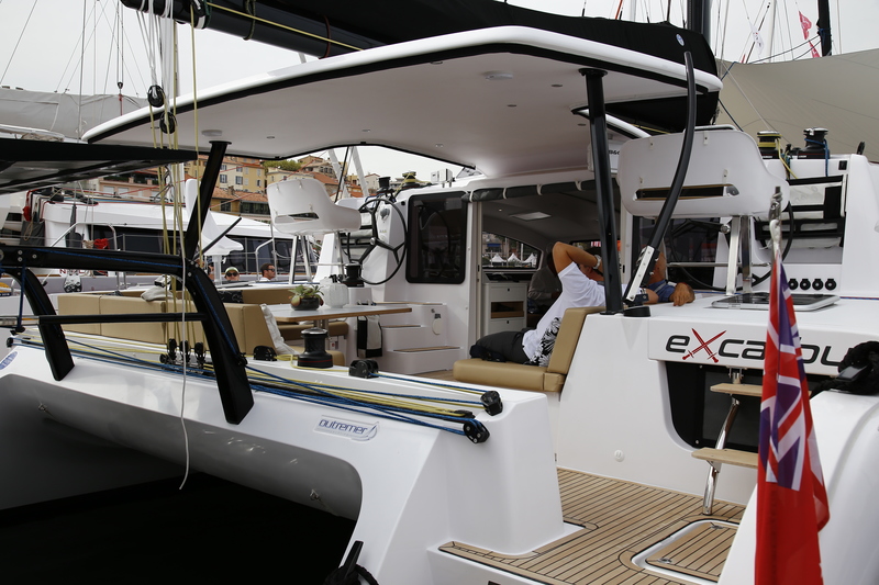 Outremer 5X Multihulls at Cannes Yachting Festival