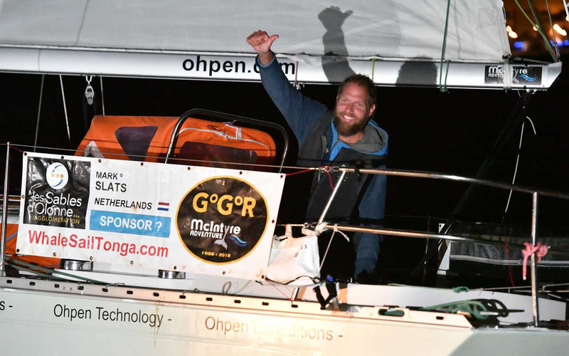 Mark Slats, Golden Globe Race Mark Slats took second place in Golden Globe race