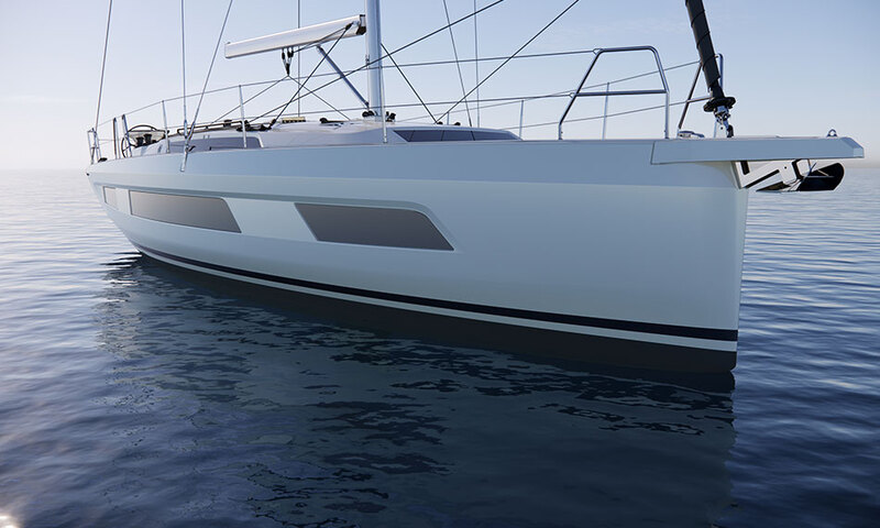 Exterior World premiere for new Dufour 44 at Boot Düsseldorf