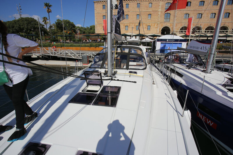 JEANNEAU YACHTS 55 JEANNEAU YACHTS 55 presented on Salon Nautico 2025 in Barcelona